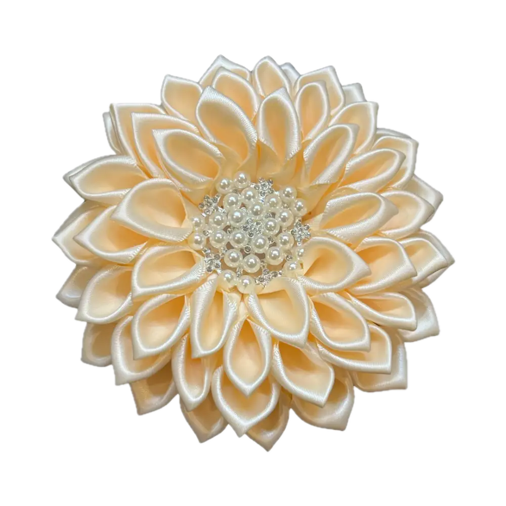 Clearance: Brooch Cream (4.5’) Brooches And Pins