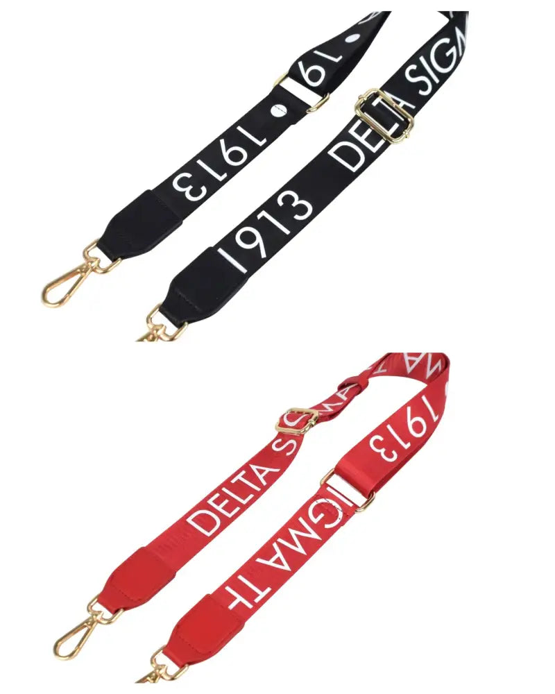 Delta Sigma Theta Adjustable Purse Strap Purses And Tote Bags