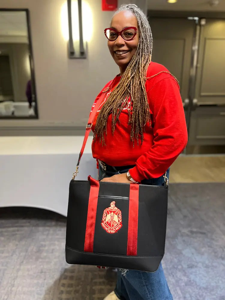 Delta Sigma Theta Quiet Fire Tote Bag Purses And Bags