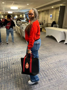 Delta Sigma Theta Quiet Fire Tote Bag Purses And Bags