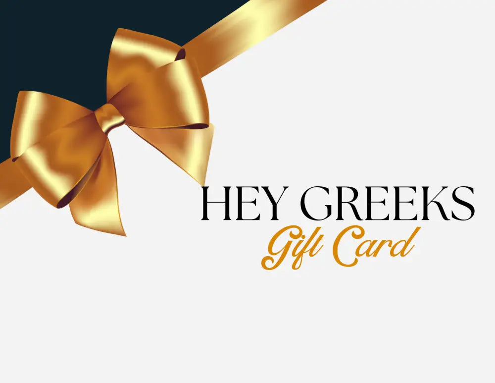 Hey Greeks Gift Card