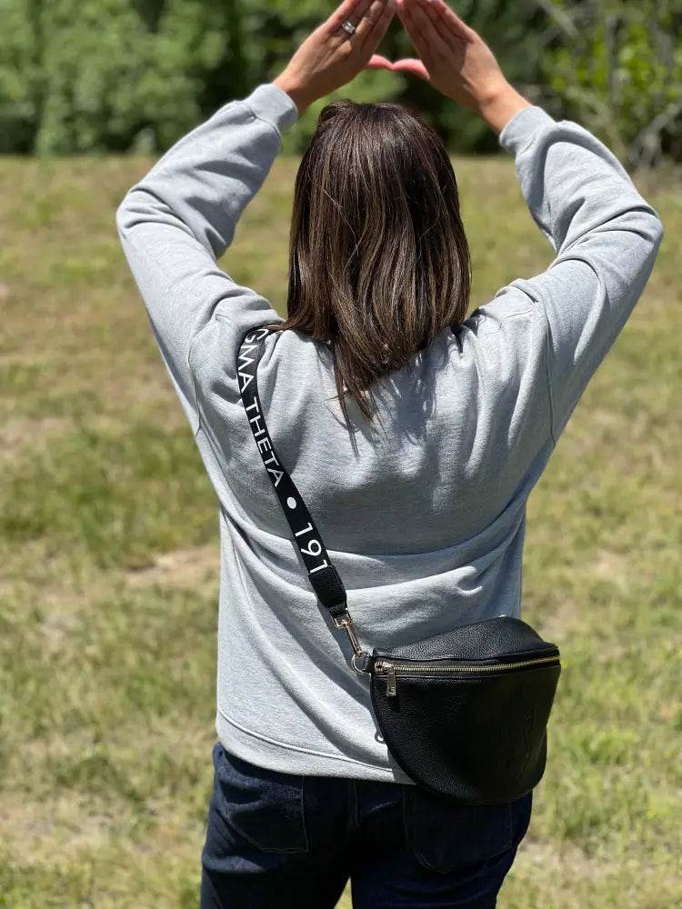 [ Pre-Order: Will Ship By September 30 2024 ] Delta Sigma Theta Oversized Fanny Bag Purses And Tote