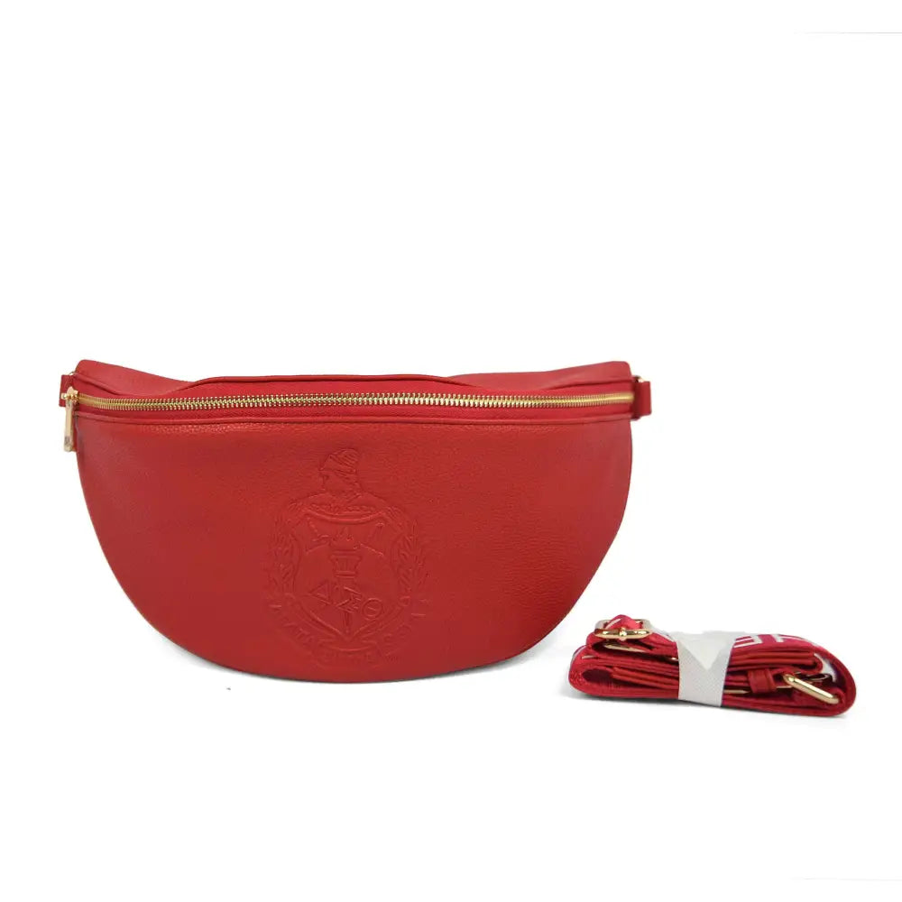 [ Pre-Order: Will Ship By September 30 2024 ] Delta Sigma Theta Oversized Fanny Bag Purses And Tote