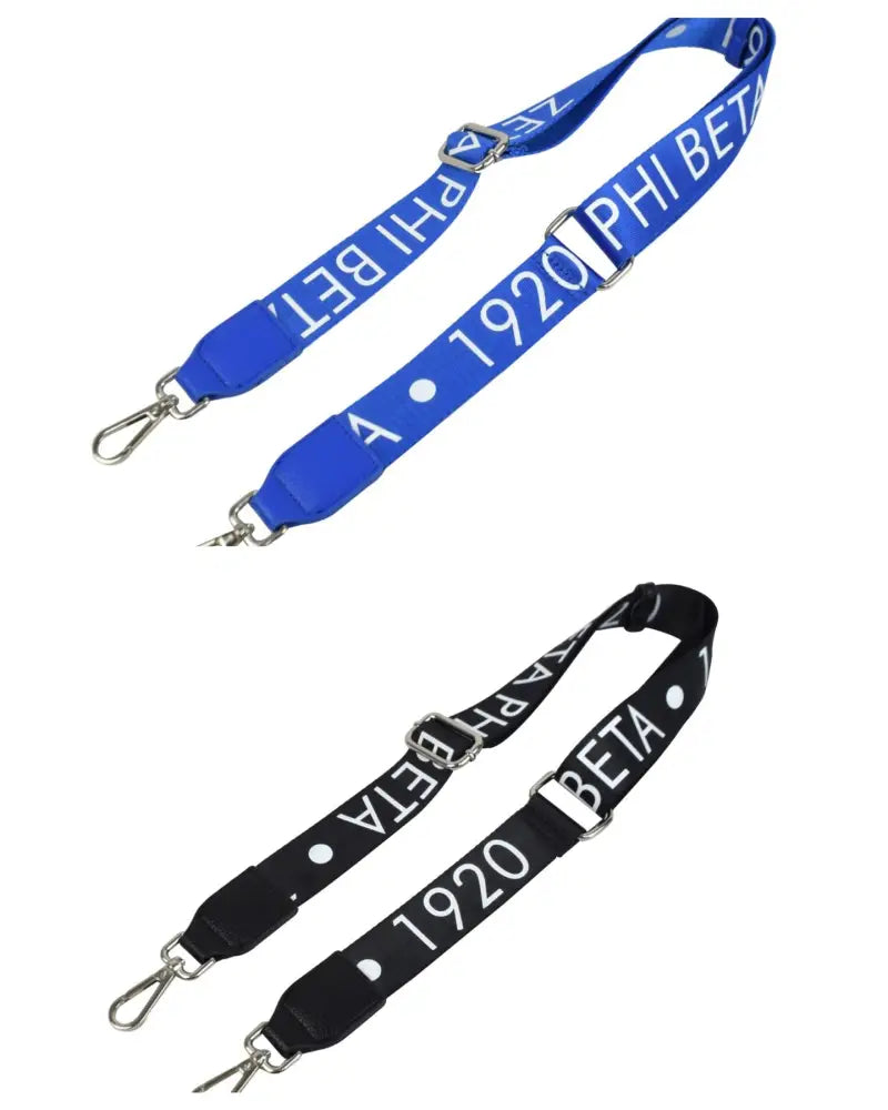 Zeta Phi Beta Adjustable Purse Strap Purses And Tote Bags