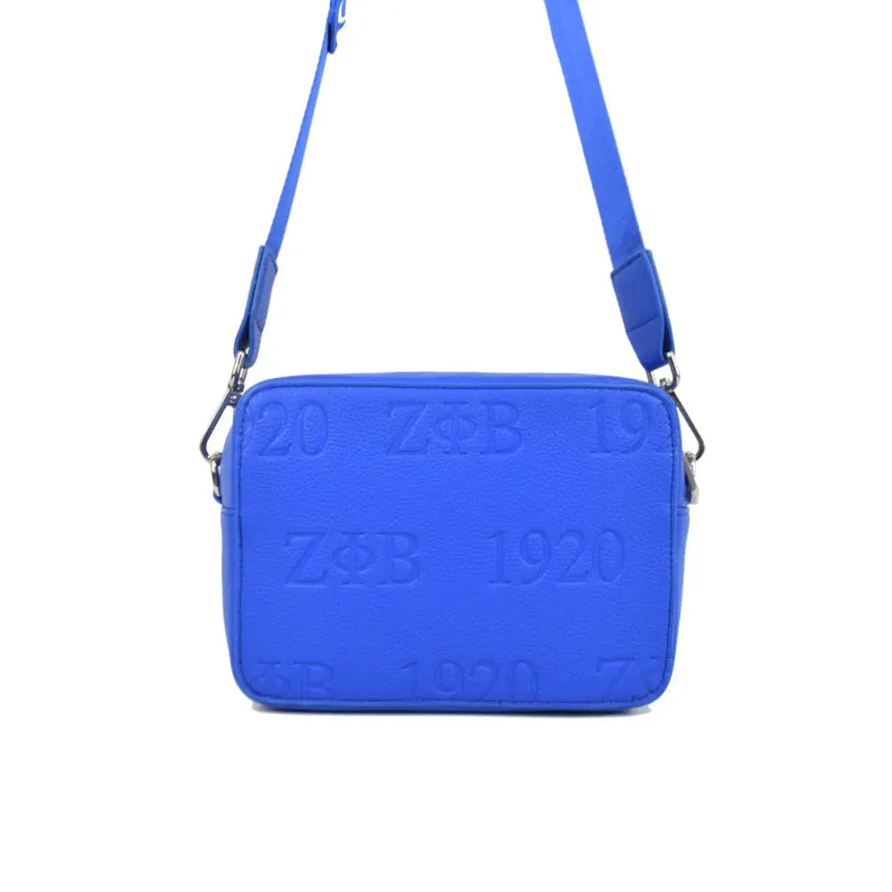 Zeta Phi Beta Logo Crossbody Purses And Tote Bags