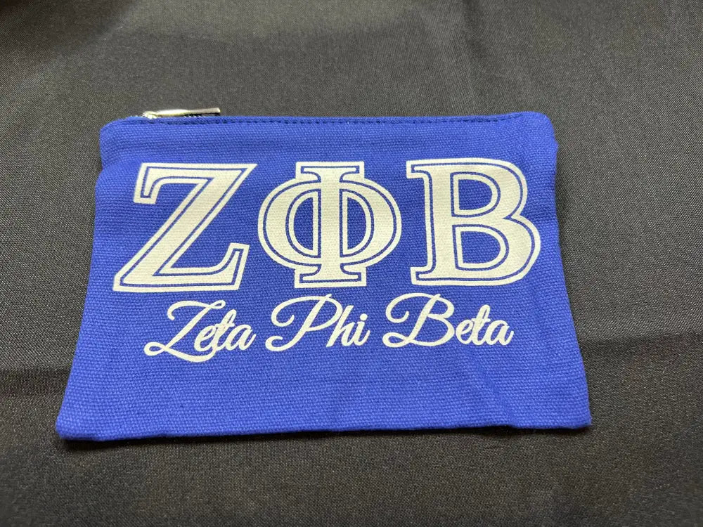 Zeta Phi Beta Makeup Bag Purses And Tote Bags